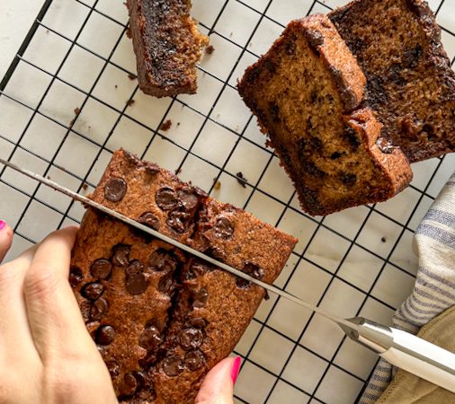 BANANA BREAD CON CHOCOLATE