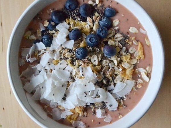 AVENA CON FRESAS