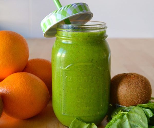 Batido-de-espinacas-y-naranja