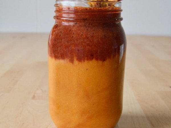 BATIDO DE NECTARINAS Y BAYAS GOJI
