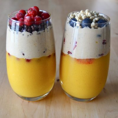 BATIDO DE PAPAYA Y AVENA