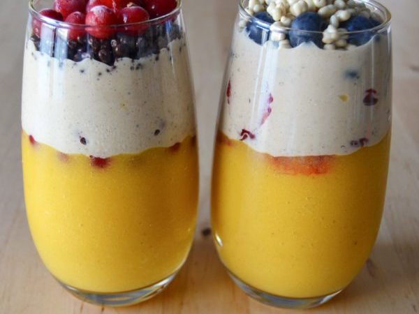 BATIDO DE PAPAYA Y AVENA