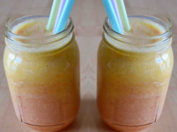 BATIDO DE POMELO, PIÑA Y GRANADA