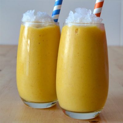 BATIDO GRANIZADO DE HIGO Y MANGO