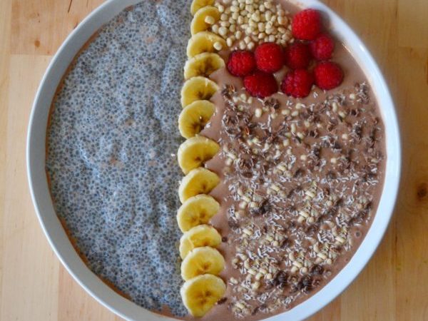 BOWL DE CHÍA Y CHOCOLATE