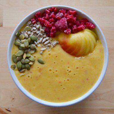 Bowl-de-melocotón-y-albaricoques
