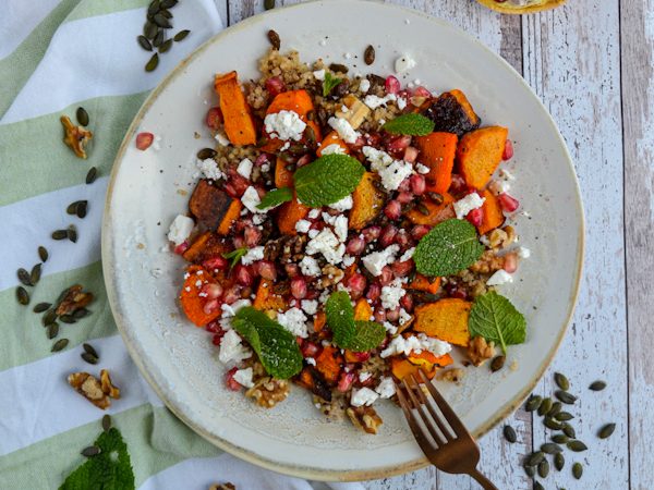 BOWL DE QUINOA Y CALABAZA