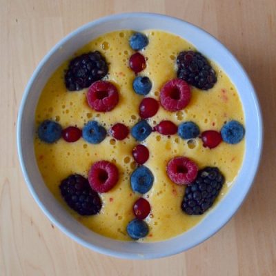 BOWL DE PIÑA, NARANJA Y NECTARINA