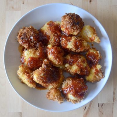 Coliflor-con-salsa-de-naranja-picante