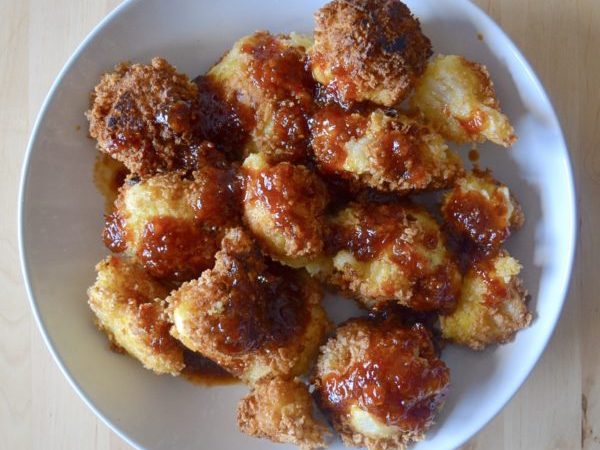 COLIFLOR CON SALSA DE NARANJA PICANTE