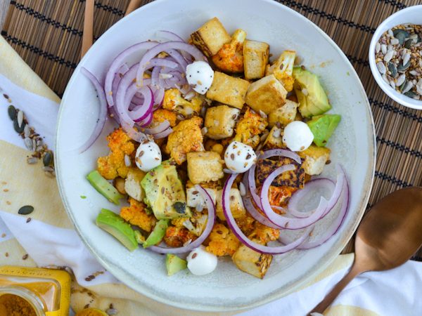 COLIFLOR, GARBANZOS Y TOFU