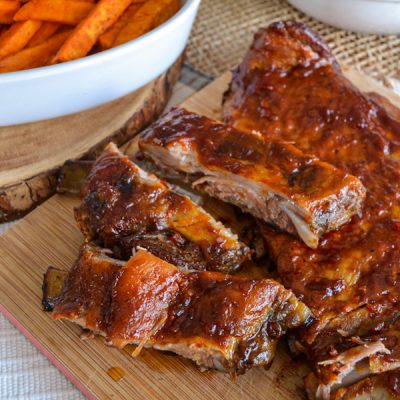 Costillas-barbacoa