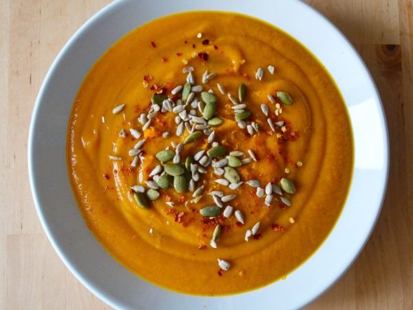 CREMA DE CALABAZA ASADA