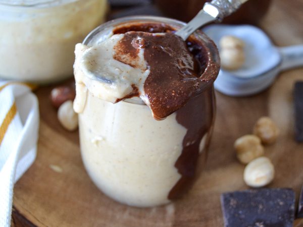 CREMA DE CHOCOLATE Y AVELLANAS 2 SABORES