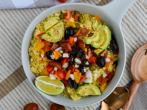CUSCUS CON ENCURTIDOS