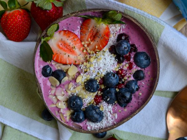 SMOOTHIE BOWL CON COLÁGENO