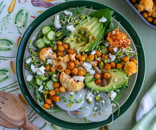 Ensalada-de-coliflor-y-garbanzos-especiados