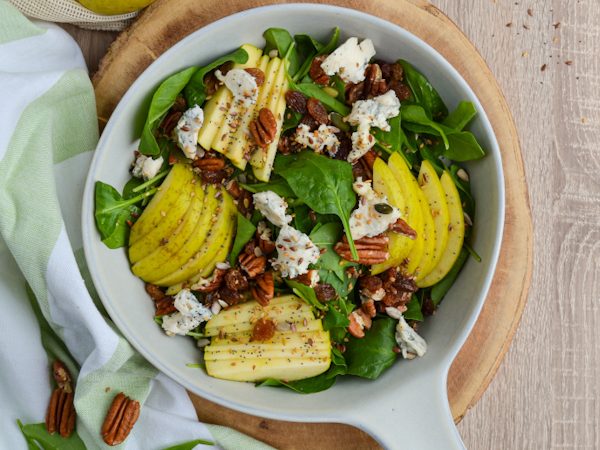 ENSALADA DE MANZANA Y QUESO