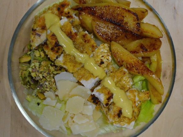ENSALADA DE POLLO CRUJIENTE