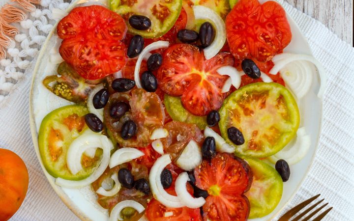 ENSALADA DE TOMATES