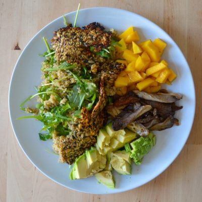 Ensalada-templada-con-crujiente-de-quinoa