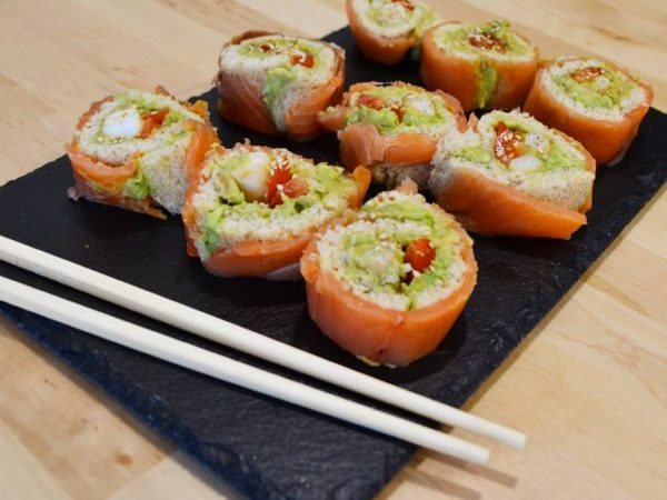 FALSO SUSHI DE SALMÓN