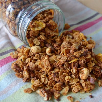 Granola-de-cacahuete