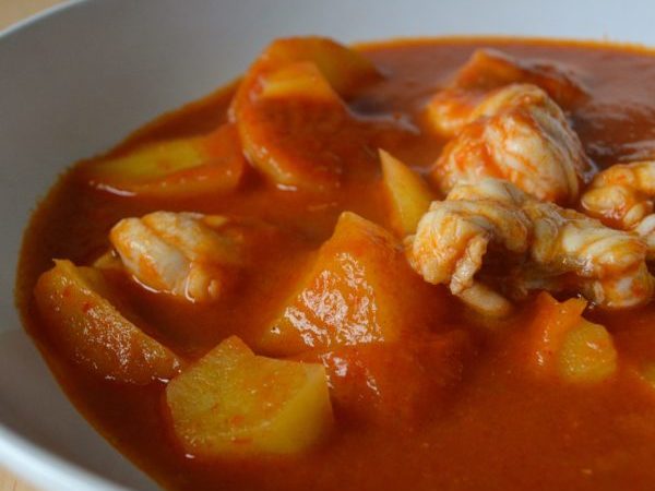 GUISO DE RAPE CON PATATAS