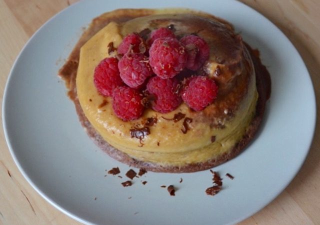 MUGCAKE DE CACAHUETE Y CHOCOLATE
