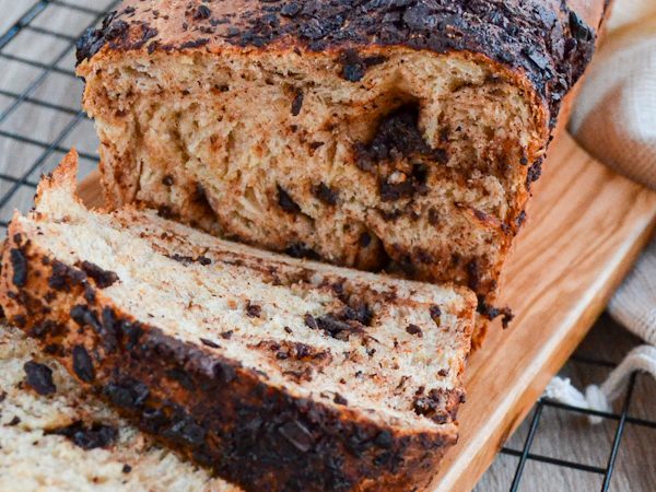 PAN DE MOLDE CON CHOCOLATE