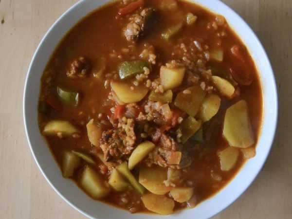 PATATINAS CON ARROZ INTEGRAL