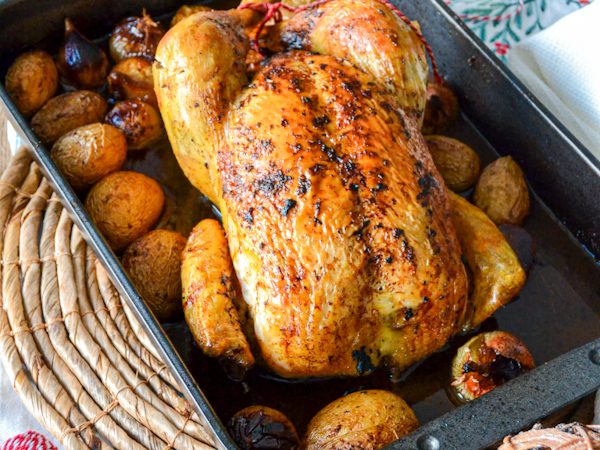 POLLO ASADO DE NAVIDAD
