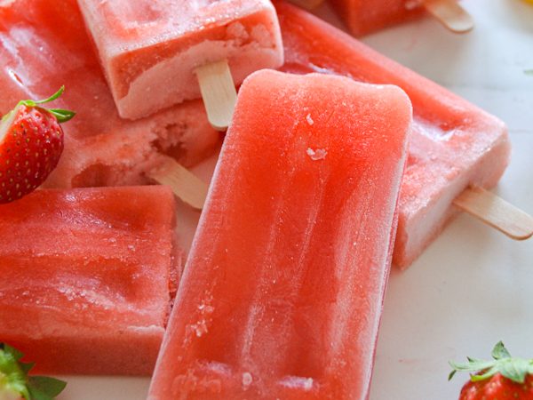 POLOS DE FRESA Y LIMÓN