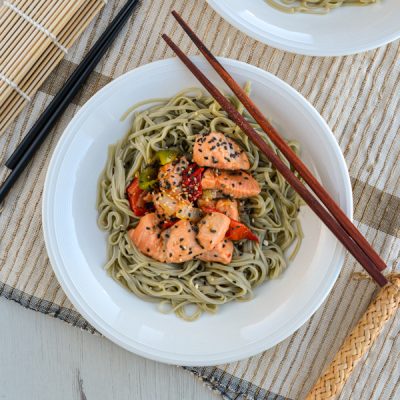 Salmon-con-noodles
