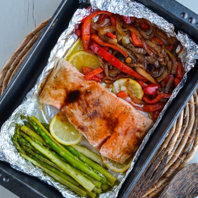 Salmon-en-papillote