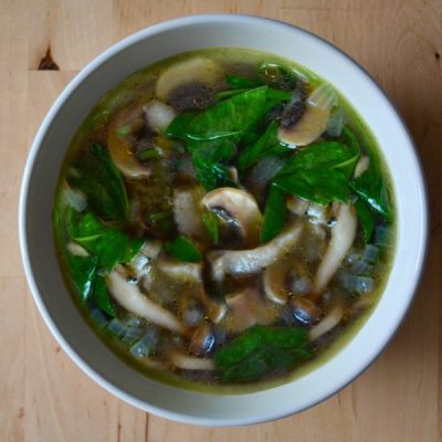 Sopa-de-champiñones