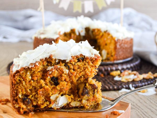 TARTA DE ZANAHORIA Y COCO