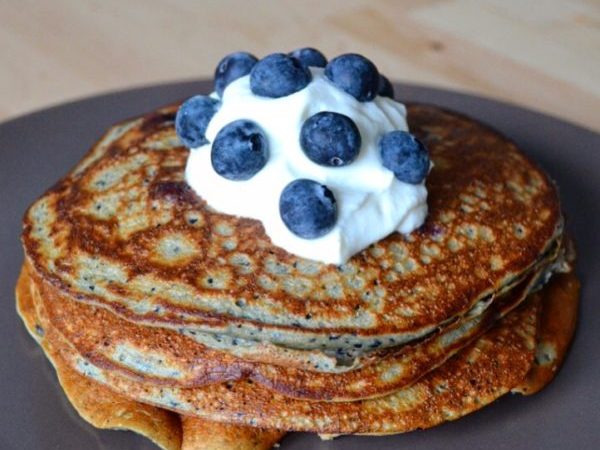 TORTITAS DE ARÁNDANOS